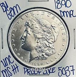 1890 Gembu+++morgan Silver Dollar Coin? Unc Ms+++