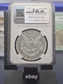 1890-cc Ngc Ms-70! 2023 Fiji Morgan Dollar