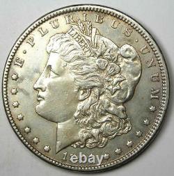 1891-CC Morgan Silver Dollar $1 Choice AU Details Rare Carson City Coin