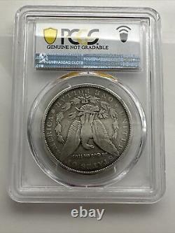 1891-CC Morgan Silver Dollar PCGS Cleaned But Excellent Strike And Color