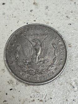 1891-Morgan Silver Dollar No Mint Marks