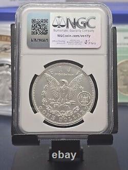 1891-cc Ngc Ms-70! 2023 Fiji Morgan Dollar