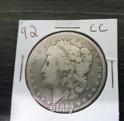 1892-CC Morgan Silver Dollar