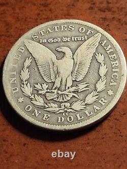 1892 CC Morgan Silver Dollar, key date Carson City INV07 s324