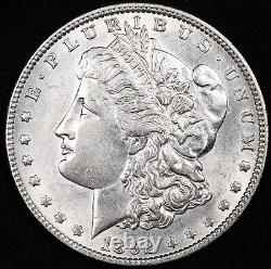 1892 Morgan Silver Dollar AU About Uncirculated-Cleaned, Philadelphia Mint