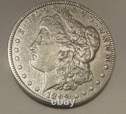 1892-O Morgan Silver Dollar 90% US $1 Coin AU/XF