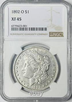 1892 O Morgan Silver Dollar NGC XF-45