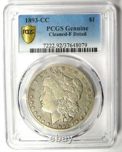 1893-CC Morgan Silver Dollar $1 PCGS Fine Details Rare Carson City Coin