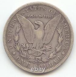 1893-CC Morgan Silver Dollar, Carson City, VG-Fine Details