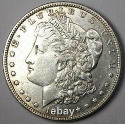 1893 Morgan Silver Dollar $1 (1893-P) Choice AU Details Rare Date Coin