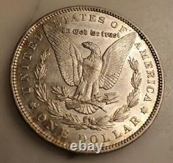 1893 P Morgan Silver Dollar BRIGHT AU Rare Old Coin