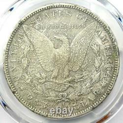 1893-S Morgan Silver Dollar $1 Coin PCGS Fine Detail (Damage) Rare Key Date