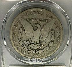 1893 S Morgan Silver Dollar, Old Silver, Miss Liberty Head Dollar, $1 PCGS G 06