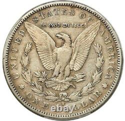 1893-S PCGS VF20 GOLD Shield Silver MORGAN Dollar $1 The KING Nice & Light