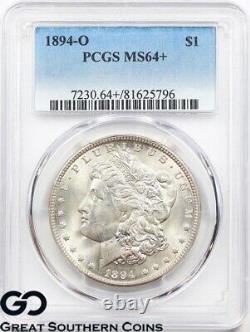 1894-O PCGS Morgan Silver Dollar Coin MS 64+ RARE This Nice, Premium Quality