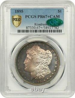 1895 $1 PCGS/CAC PR 67+ CAM Morgan Silver Dollar Key Date Proof-Only Rarity