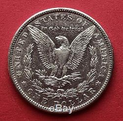 1895-O $1 Morgan Silver Dollar (AU) RARE KEY DATE-LOW MINTAGE (100,000 CIR)
