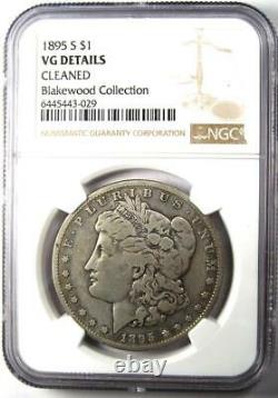1895-S Morgan Silver Dollar $1 Coin Certified NGC VG Details Rare Coin