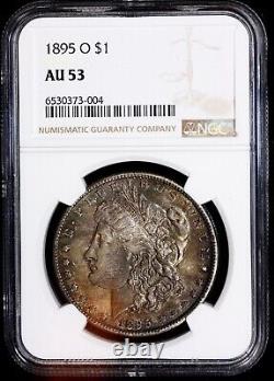 1895-o Morgan Silver Dollar Ngc Au53