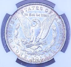 1896-O Morgan Silver Dollar NGC AU50 Silver White Gold Nice Luster PQ #Y888