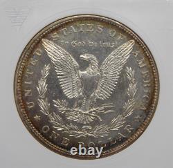 1896 P Morgan SILVER Dollar $1 ANACS MS62 PL #966 PROOF LIKE Unc ECC&C, Inc