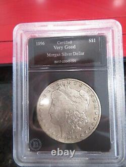 1896-S Morgan Silver Dollar $1 Rare Date Coin