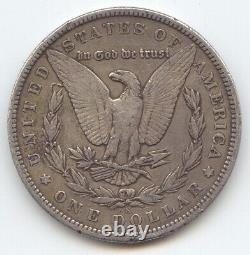 1896-S Morgan Silver Dollar, Scarce S Mint, VF