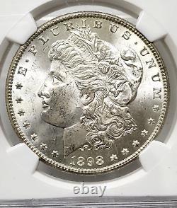 1898-O $1 Morgan Silver Dollar NGC MS64 Gorgeous Mint Luster