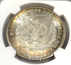 1898-O Morgan Silver Dollar $1 NGC MS66 Gem Toned & Lustrous