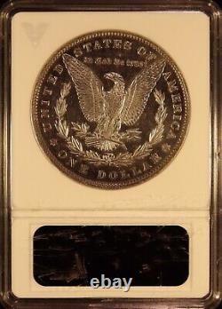 1898-P Morgan Silver Dollar ANACS MS63 CAMEO DMPL! Rare & Deep Mirrors! PQ+