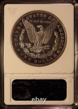 1898-P Morgan Silver Dollar ANACS MS63 CAMEO DMPL! Rare & Deep Mirrors! PQ+