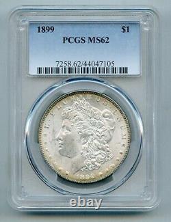 1899 Morgan Silver Dollar PCGS MS 62