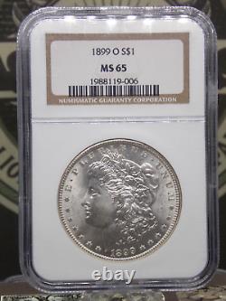 1899 O Morgan SILVER Dollar $1 NGC MS65 #006 East Coast Coin & Collectables