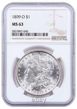 1899-O Morgan Silver Dollar NGC MS63