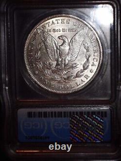 1900 O/CC Morgan Silver Dollar, ICG AU55, Good Solid Coin
