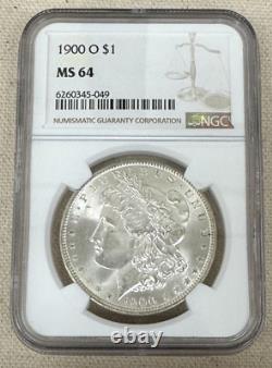 1900 O Morgan Silver Dollar NGC MS64 Beautiful Coin New Orleans United States