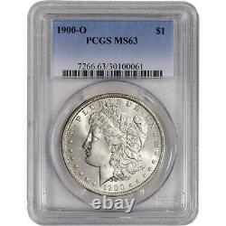 1900-O US Morgan Silver Dollar $1 PCGS MS63