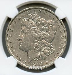 1901 Morgan Silver Dollar NGC XF 40