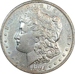 1901-P Morgan Silver Dollar, AU Details, Obverse Lightly Cleaned, Nice Luster