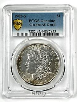 1902-S Morgan Silver Dollar $1 PCGS GENUINE AU KEY DATE