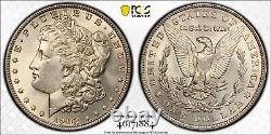 1902-p Morgan Silver Dollar Pcgs Ms63 Blast White Beautiful Coin