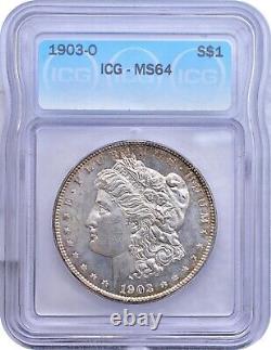 1903-O Morgan Silver Dollar $1 ICG MS64