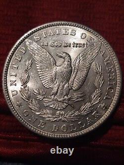 1903 Philadelphia Morgan Silver Dollar UNC with Black Capital Holder