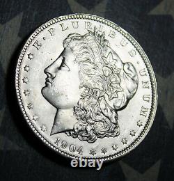 1904-o Morgan Silver Dollar Collector Coin. Free Shipping