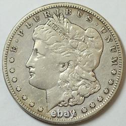 1904-s Morgan Silver Dollar Vf Circulated Nice