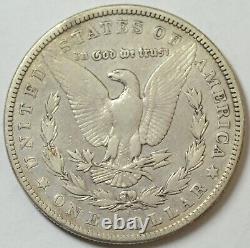 1904-s Morgan Silver Dollar Vf Circulated Nice