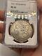 1921 Morgan Silver Dollar Ngc Ms65! Rare