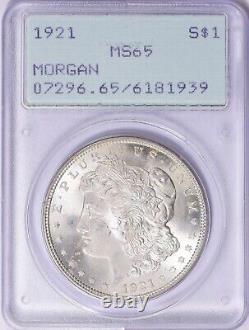 1921 PCGS Rattler MS65 Morgan Silver Dollar 181939