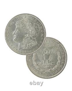 1921 Silver Morgan Dollar AU Lot of 5 Coins S$1