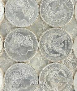 1921 Silver Morgan Dollar AU Lot of 5 Coins S$1